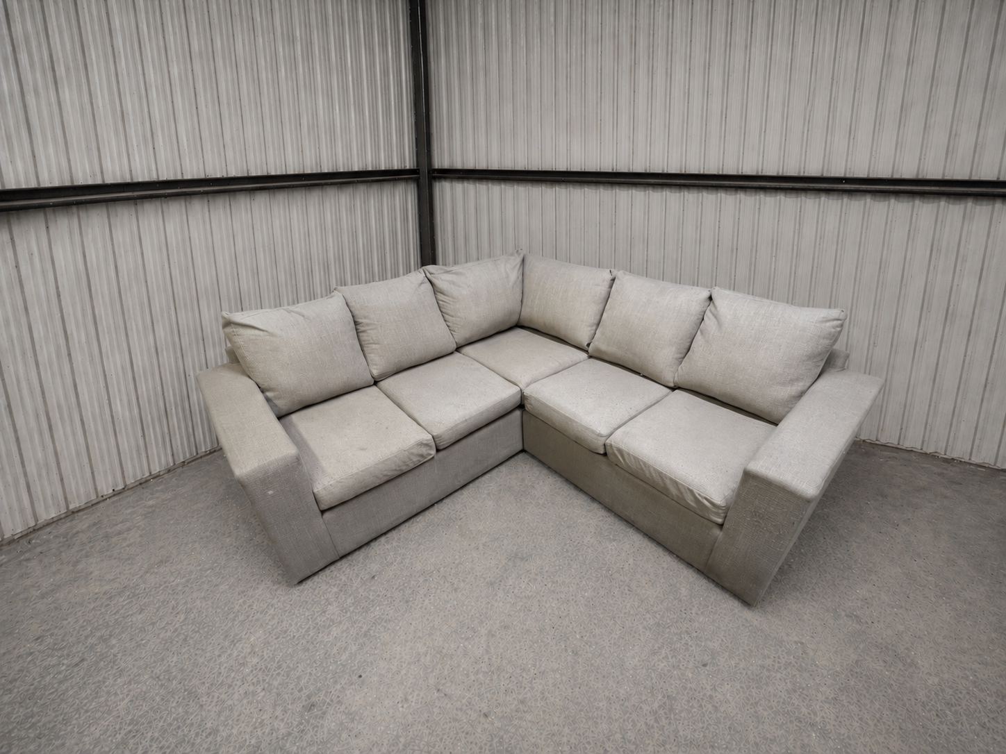 Grey Corner Verona Sofa